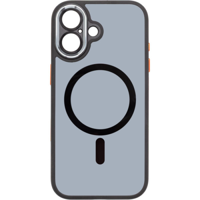 Чохол до мобільного телефона Armorstandart Unit MagCase SE Apple iPhone 17 Black Orange (ARM86314)
