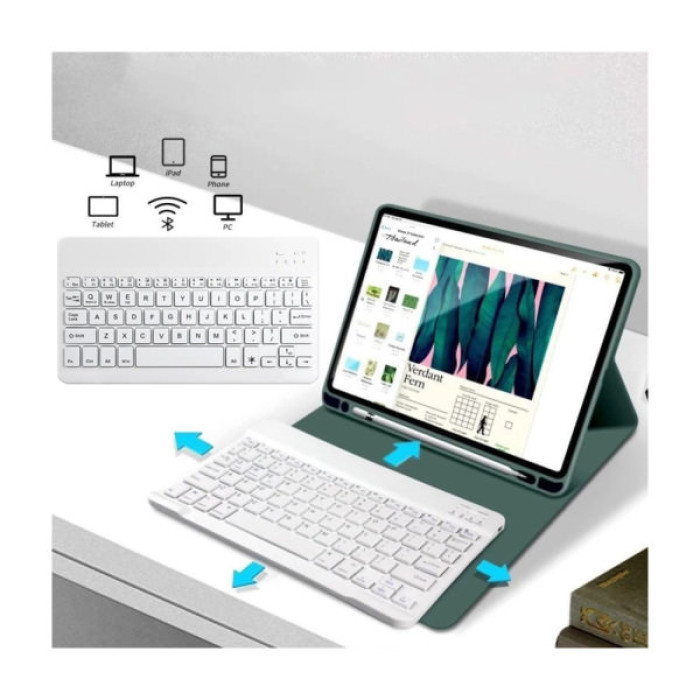 Чохол до планшета BeCover with keyboard Apple iPad Mini 6 2021 Dark Green (712987)