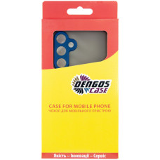 Чохол до мобільного телефона Dengos Samsung Galaxy A16 Matte + glass 2pcs (Blue) (DG-CTG2P-03)