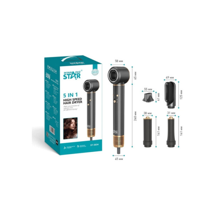 Стайлер WINNINGSTAR ST-5834