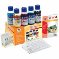 Комплект перезаправних картриджів WWM Epson C63/85/CX3500/6500 (RC.T046)