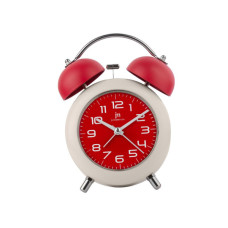 Настільний годинник Lowell будильник, червоний (JA7107R)