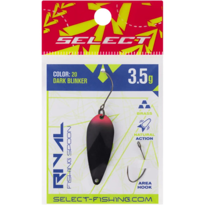 Блешня Select Rival 3.5g 34mm 20 Dark Blinker (1870.80.36)