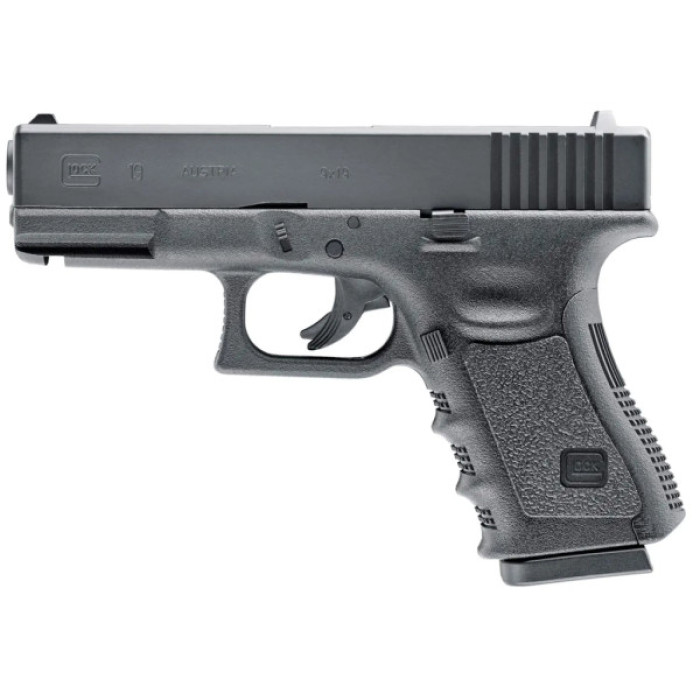 Страйкбольний пістолет Umarex Glock 19 СО2 кал. 6 мм ВВ (2.6418)