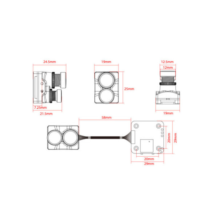 Камера FPV RunCam Hybrid 2 (HP008.0061-2)