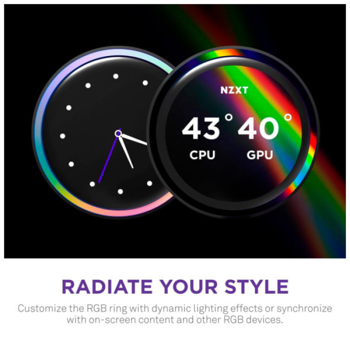 Система рідинного охолодження NZXT Kraken Elite RGB 280mm AIO (RL-KR28E-B2)