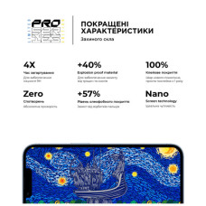 Скло захисне Armorstandart Pro 3D LE Apple iPhone 14 Plus/13 Pro Max Black 3 шт (ARM77600)
