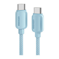 Дата кабель USB-C to USB-C 1.0m 100W blue Essager (EXCTT1-WL03-P)