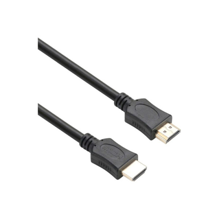 Кабель мультимедійний HDMI M to HDMI M 0.5m V1.4 Prologix (PR-HDMI-HDMI-CCS -01-30-05m)