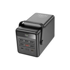 Батарея універсальна HOCO 100000mAh Endure 22.5W PD, QC, LED Lamp, Black (DB03 / 714721)