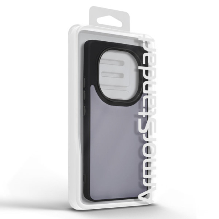 Чохол до мобільного телефона Armorstandart Frame Xiaomi Redmi Note 14 Pro 5G / Poco X7 Black (ARM82401)