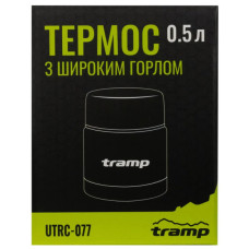 Термос Tramp з широким горлом 0,5л (UTRC-077)