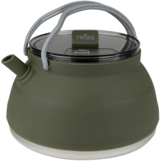 Чайник туристичний Tribe Collapsible Kettle 1,5 л силіконовий olive (T-FF-0026-olive)