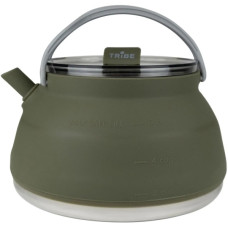 Чайник туристичний Tribe Collapsible Kettle 1,5 л силіконовий olive (T-FF-0026-olive)