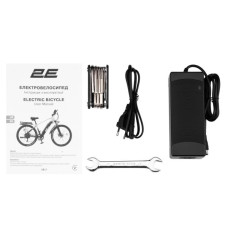 Електровелосипед 2E EB17 26", Жовто-чорний (EB17)