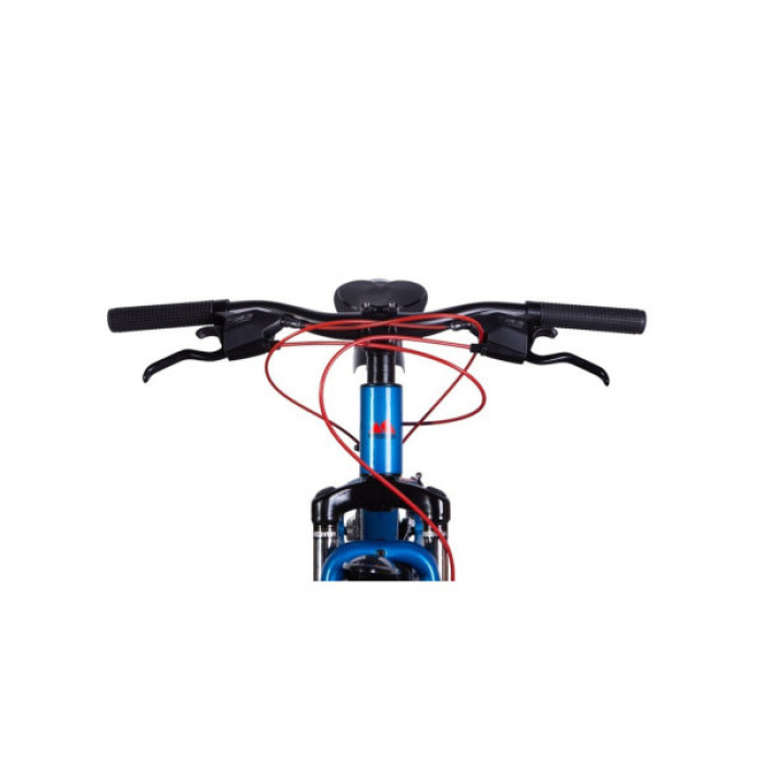 Велосипед Discovery 24" QUBE DD рама-11,5" AL 2025 синьо-чорний (OPS-DIS-24-337)