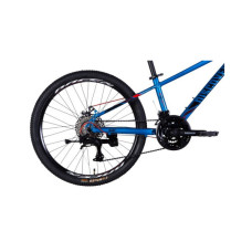 Велосипед Discovery 24" QUBE DD рама-11,5" AL 2025 синьо-чорний (OPS-DIS-24-337)