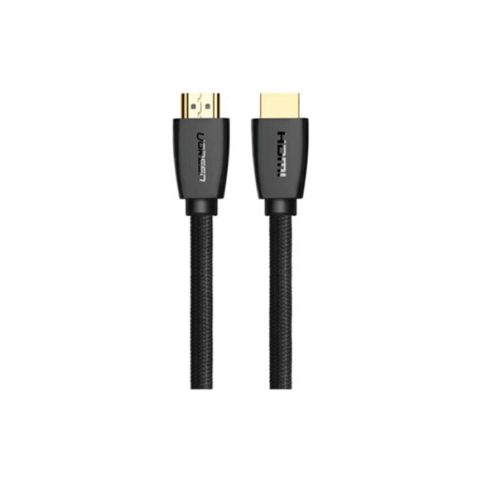 Кабель мультимедійний HDMI M to HDMI M 1.0m nylon braid black Ugreen (40408)