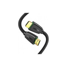 Кабель мультимедійний HDMI M to HDMI M 1.0m nylon braid black Ugreen (40408)