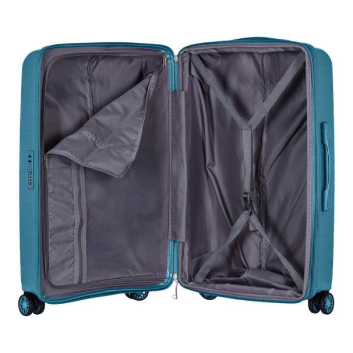 Набір валіз 2E Aero (M+S), сині (2E-SPP-AERO-SET2-TB)