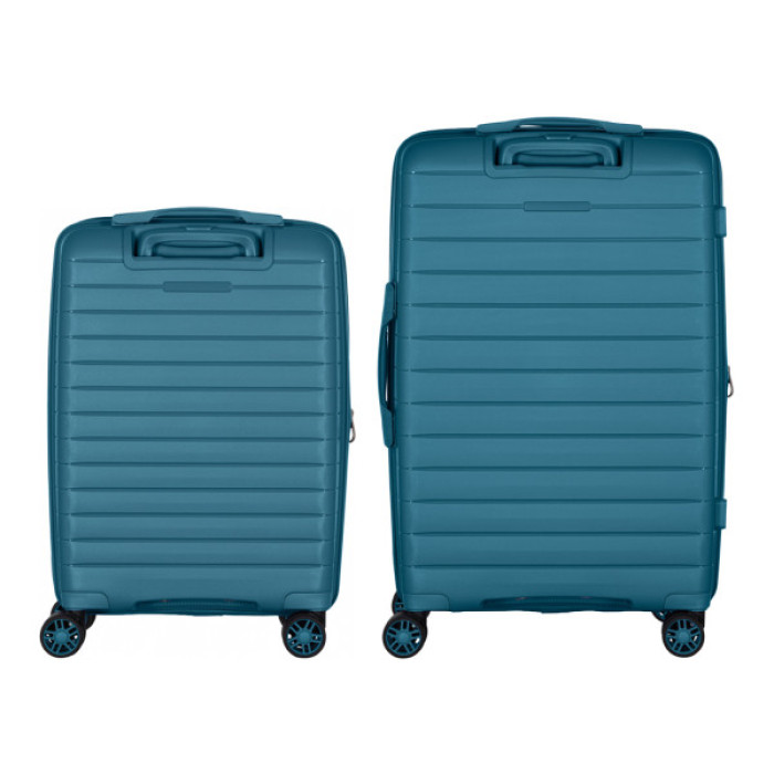 Набір валіз 2E Aero (M+S), сині (2E-SPP-AERO-SET2-TB)