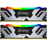 Модуль пам'яті для комп'ютера DDR5 96GB (2x48GB) 6000 MHz Renegade RGB XMP Kingston Fury (ex.HyperX) (KF560C32RSAK2-96)