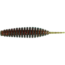 Силікон рибальський FishUP Tanta 1" 019 - Motor Oil/Red (12шт/уп) (1864.13.87)