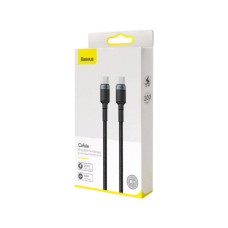 Дата кабель USB-C to USB-C 2.0m 100W 5A black-grey Baseus (CATKLF-ALG1)