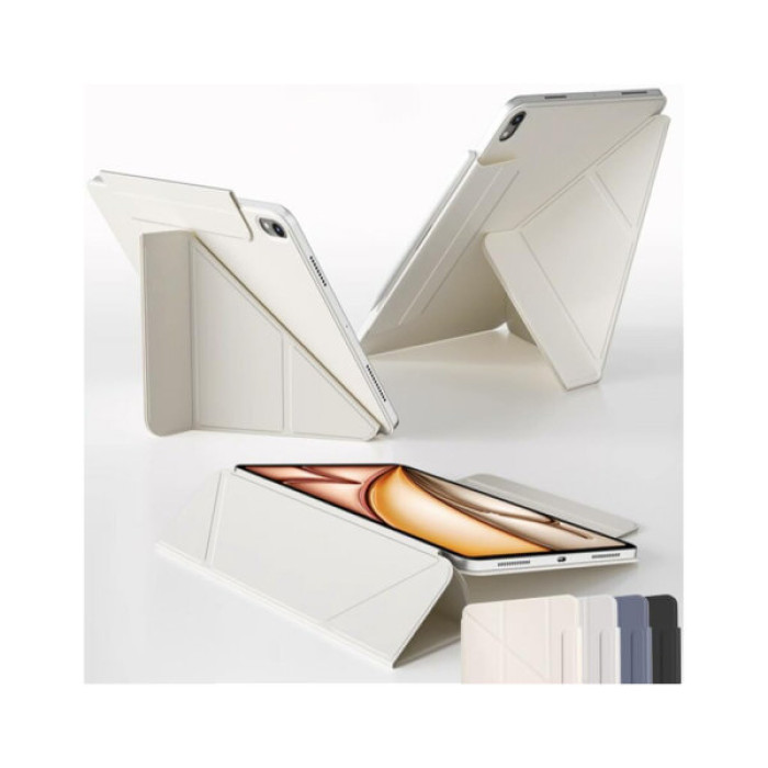 Чохол до планшета BeCover Ultra Slim Origami Magnetic Apple iPad Mini 6 2021 Beige (712943)