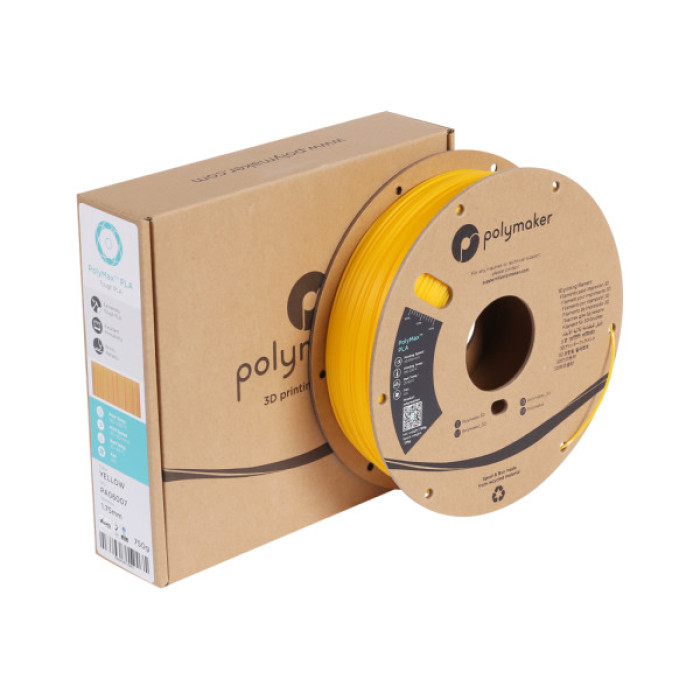 Пластик для 3D-принтера Polymaker TOUGH PLA 1,75mm 0,75kg YELLOW (PA06007)
