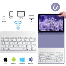 Чохол до планшета BeCover with keyboard Apple iPad Mini 7 2024 Purple (712997)