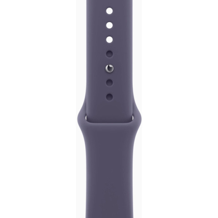 Смарт-годинник Apple Watch Series 11 GPS 46mm Silver Aluminium Case with Purple Fog Sport Band - S/M (MEV94RK/A)