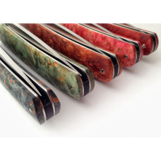 Ніж Maserin Gourmet, дамаск, fat carbon, чорний (380/DN)