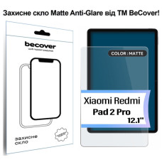 Скло захисне BeCover Matte Anti-Glare Xiaomi Redmi Pad 2 Pro 12.1" (714404)
