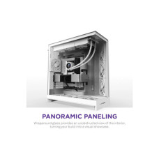 Корпус NZXT H9 Flow Dual-Chamber All White (CM-H92FW-01)