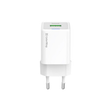 Зарядний пристрій ColorWay GaN Mini 35W PD Port PPS USB (Type-C PD + USB QC4.0) white (CW-CHS055PD-WT)