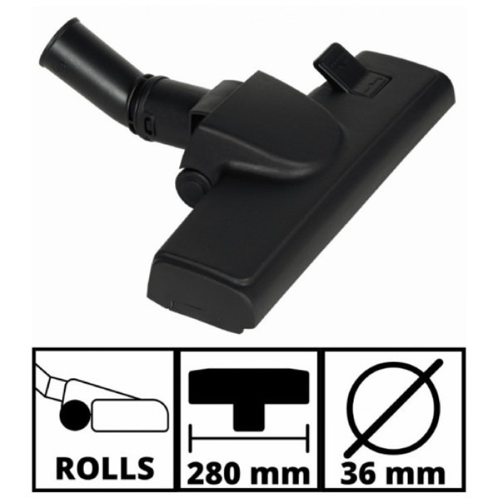 Щітка для пилососа Einhell для підлоги, з роликами (2351216)