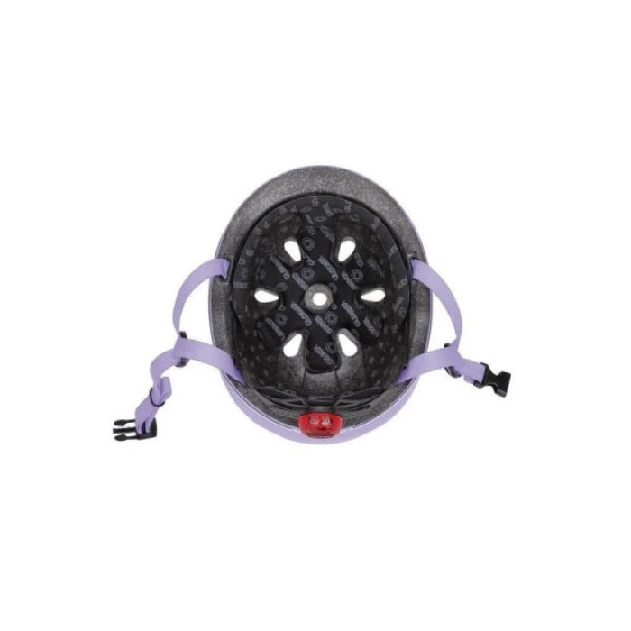 Шолом Globber Go up lights 45-51см лавандовий, з ліхтариком (506-103)