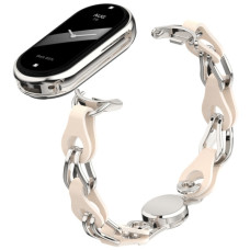 Ремінець до фітнес браслета Armorstandart Chain Wristband для Xiaomi Smart Band 10/9/8 Beige (ARM86886)