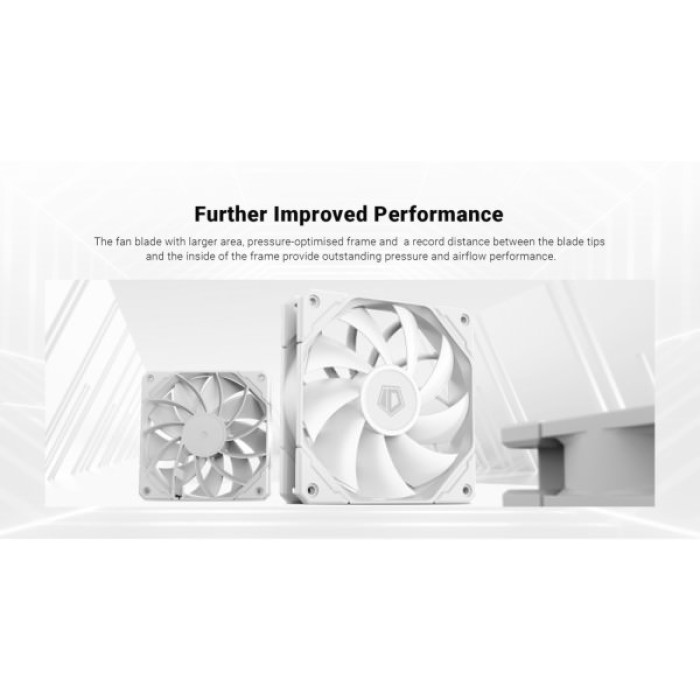 Кулер до корпусу ID-Cooling TF-12025-PRO WHITE