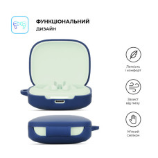 Чохол для навушників Armorstandart Hang Case для Xiaomi Redmi Buds 6 Dark Blue (ARM83391)