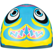 Шапка для плавання Aqua Speed Zoo 115-01-Fish 8688 синій, темно-синій, жовтий, рожевий Діт OSFM (5908217686886)