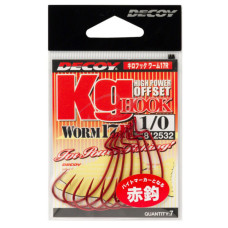 Гачок Decoy Worm17R Kg Hook R 2/0 (6 шт/уп) (1562.08.67)