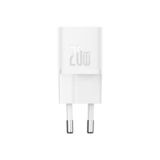 Зарядний пристрій Baseus GaN5 Fast Charger USB-C 20W white (CCGN050102)