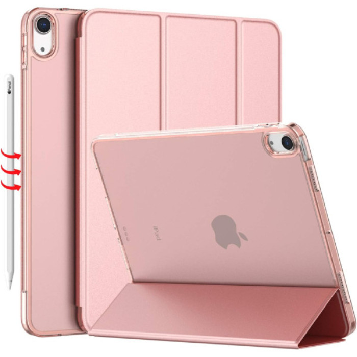 Чохол до планшета BeCover Tri Fold Hard Apple iPad Air 11" M4 2026 Pink (715246)