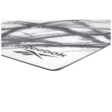 Килимок для йоги Reebok Natural Rubber Yoga Mat білий, сірий, мармур RAYG-11080OM (885652020923)