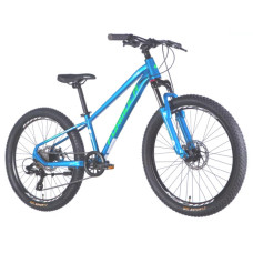 Велосипед Formula 24" THOR DD CS рама-12" Al 2026 синій з зеленим (OPS-FR-24-446)