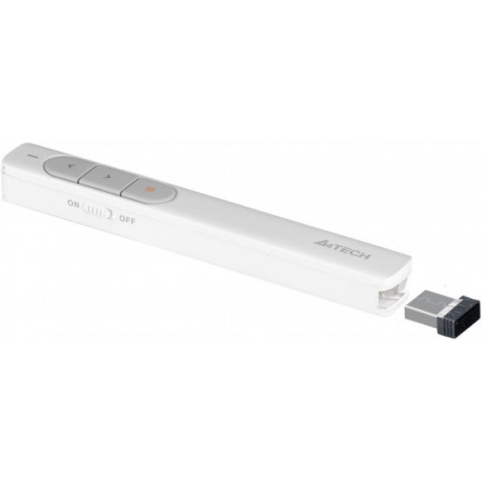Презентер A4Tech LP15 White (4711421948487)