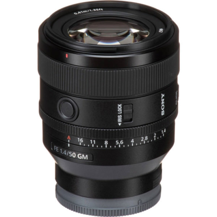 Об'єктив Sony 50mm f/1.4 GM for NEX FF (SEL50F14GM.SYX)
