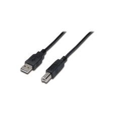 Кабель для принтера USB 2.0 AM/BM 3.0m Assmann (AK-300102-030-S)
